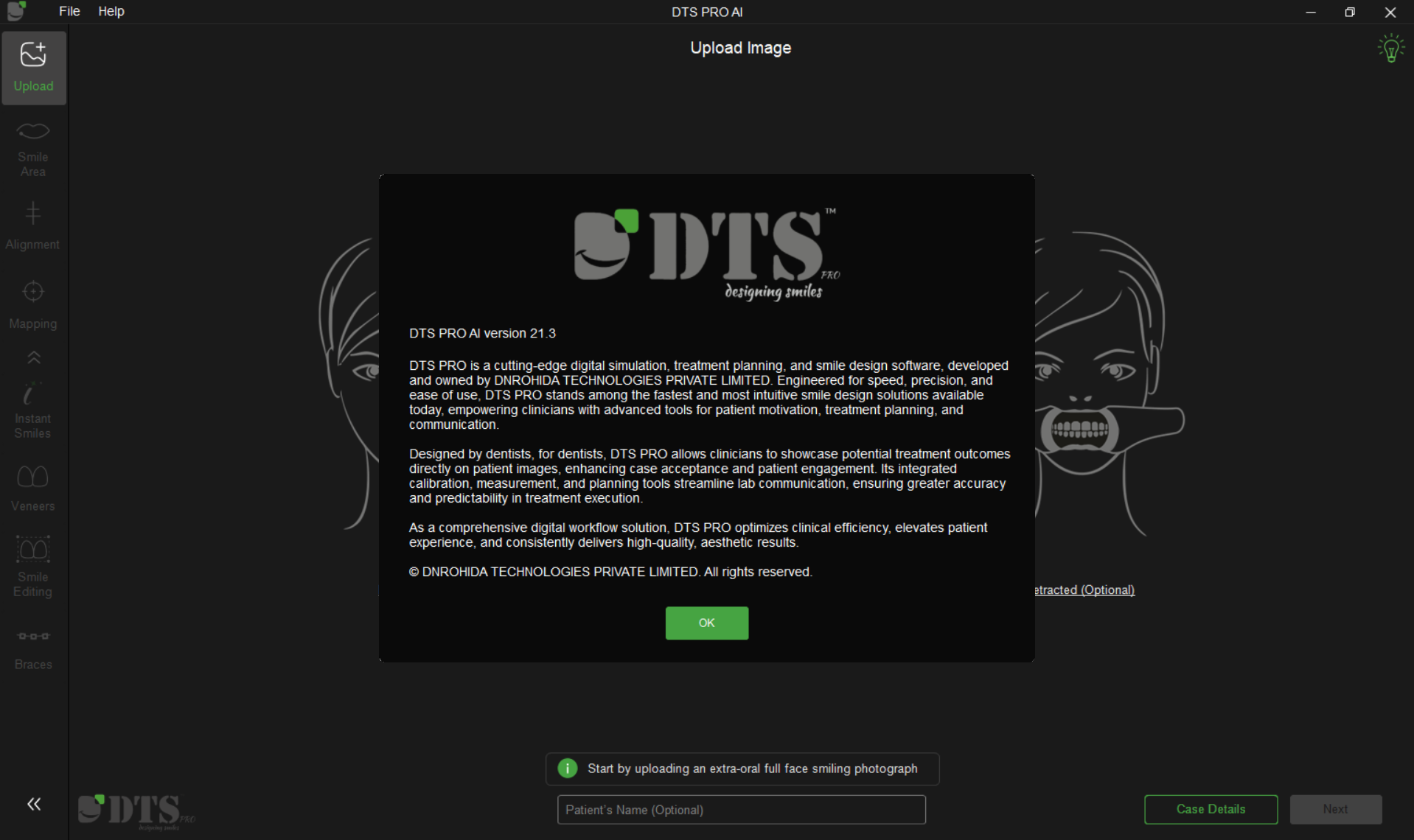 DTS Pro AI software dashboard showing AI-driven analytics, workflow automation, and business intelligence insights.